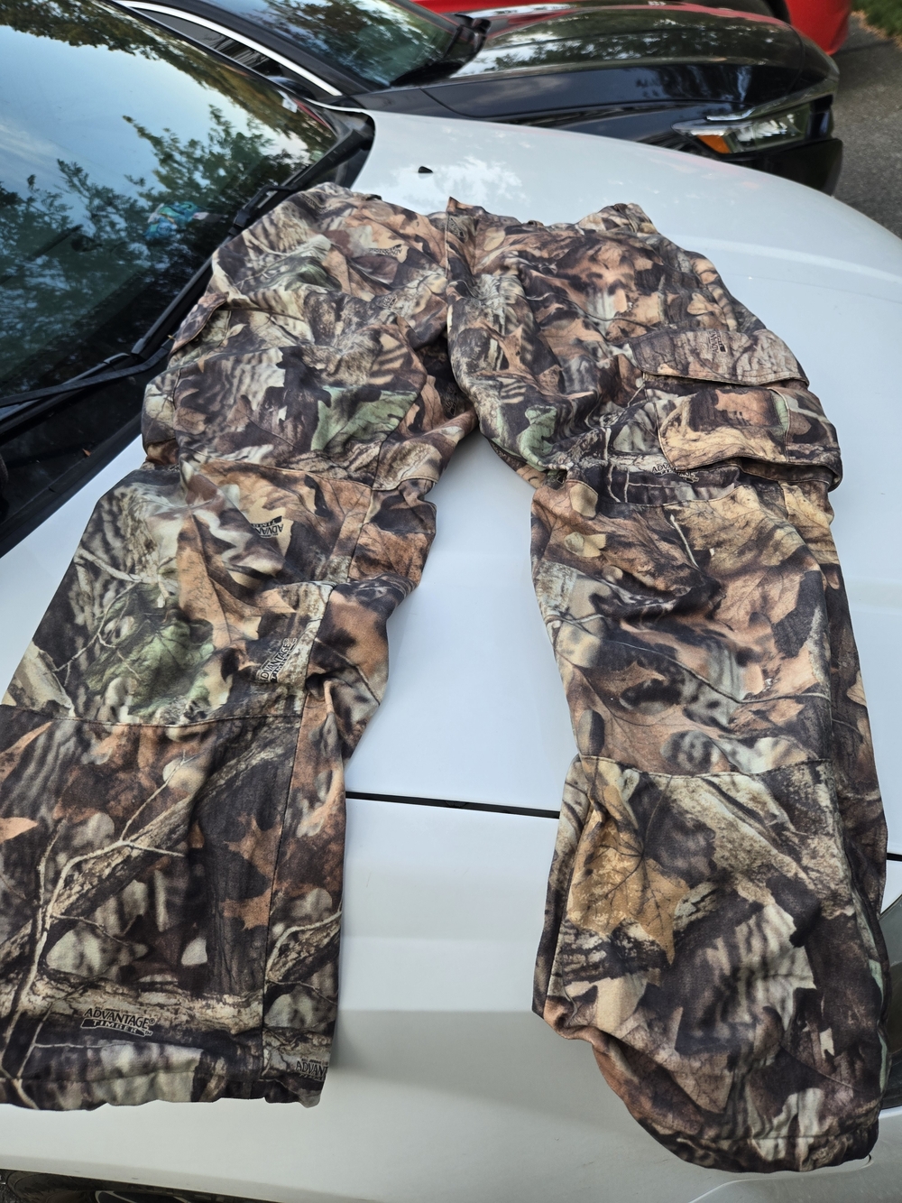 Mossy Oak Camouflage Men’s Hunting Cargo Pants - Brown/Green